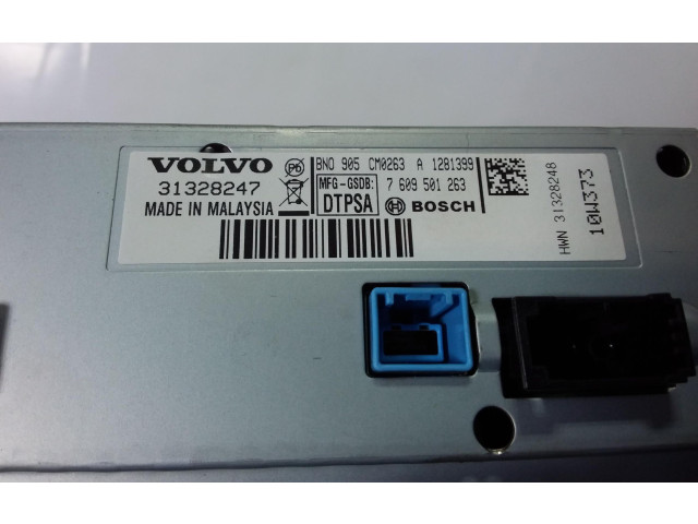 Радио/ проигрыватель CD/DVD / навигация 31328247, 31328247 Volvo V60