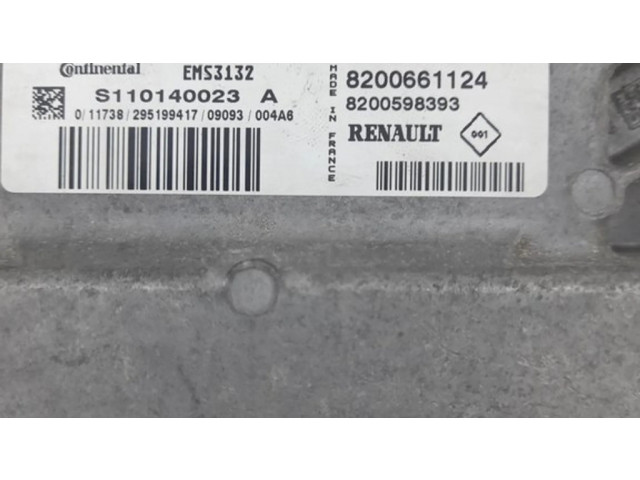 Řídící jednotka 8200661124, 8200598393 Dacia Logan I 2008