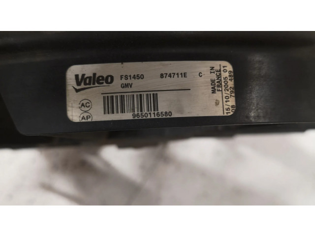 Вентилятор радиатора 874716T, 9650116580 Citroen C4 I 1.6