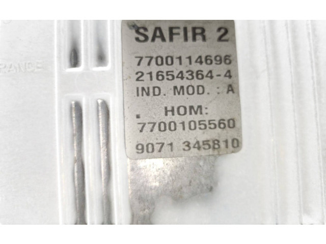 Блок управления двигателя 7700114696, 216543644   Renault Twingo I