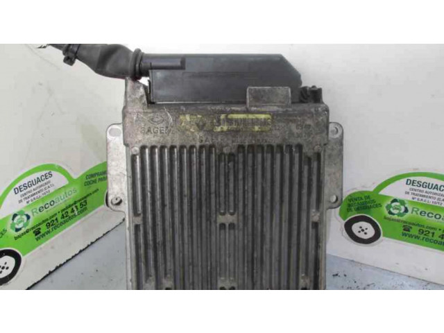 Блок управления двигателя 7700105024, 216254002   Renault Clio III