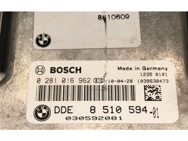 Блок управления двигателем ECU 85105940281016962   BMW X3 E83   