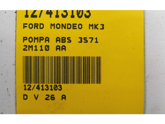 Блок предохранителей 3S712M110AA, 3S712M110AA Ford Mondeo Mk III