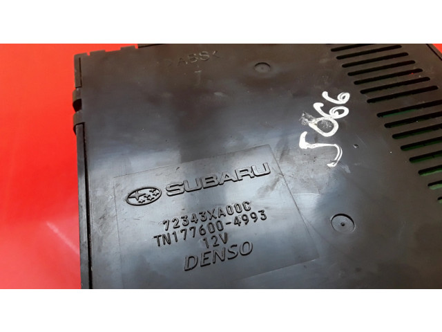 Блок управления климат-контролем 72343XA00C, TN1776004993 Subaru Tribeca