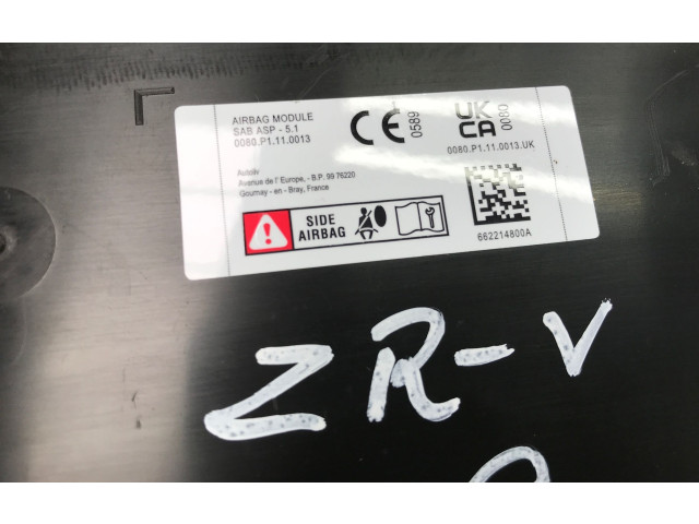 Подушка безопасности в сиденье 662214800A, 0080P1110013 Honda ZR-V