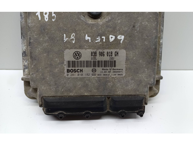 Блок управления двигателя 038906018GN, 28SA4071 Skoda Octavia Mk1 (1U)