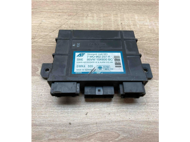 Блок комфорта 7M0962257H, 95VW15K600BC Seat Alhambra (Mk1)