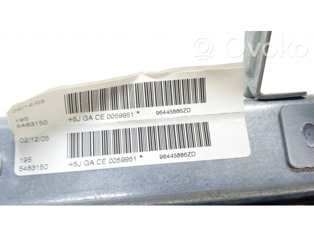 Подушка безопасности пассажира 96445886ZD, 5483150   Peugeot 407