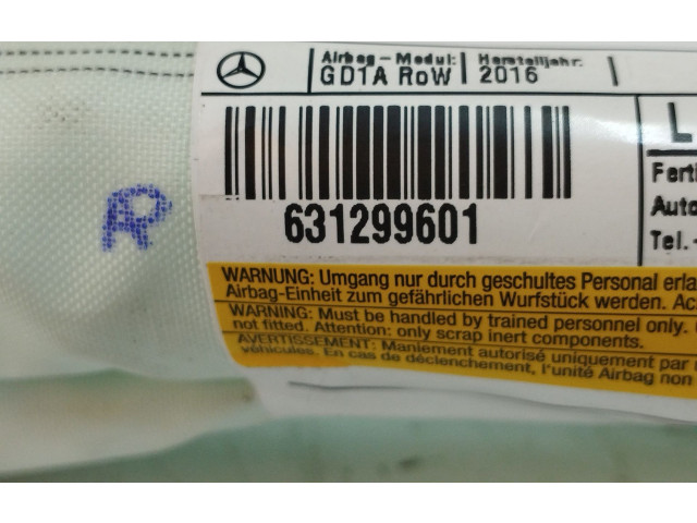 Подушка безопасности двери 631299601 Infiniti QX30