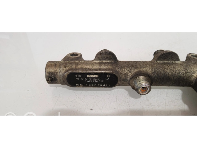 Vstřikovací lišta 0445214017, 0281002592 Fiat Ulysse pro naftový motor 2.0