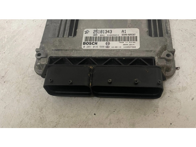 Блок управления двигателя 0281016588, 1039S27980 Chevrolet Captiva