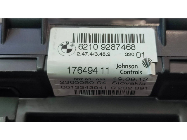 Přístrojová deska  BMW 1 F20 F21 2012 62109287468, 62109325635  