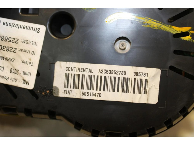 Панель приборов 50516478 Alfa Romeo Giulietta