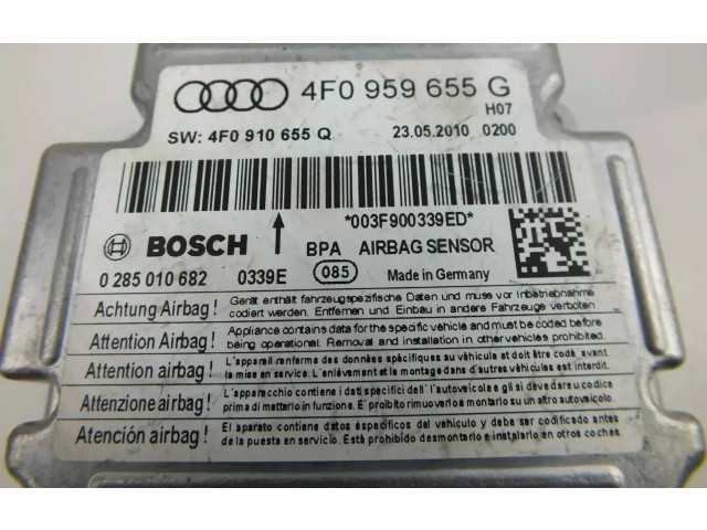 Блок подушек безопасности 4F0959655G, 4F0910655Q   Audi A6 Allroad C6