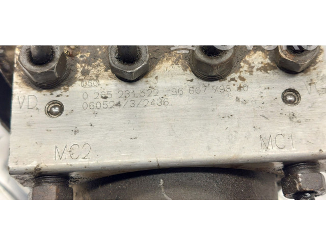Jednotka ABS 0265800415, 9660779880   Citroen Berlingo 2006