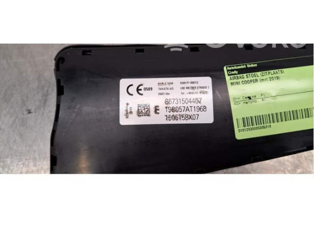 Подушка безопасности в сиденье 86731504407   Mini One - Cooper F56 F55