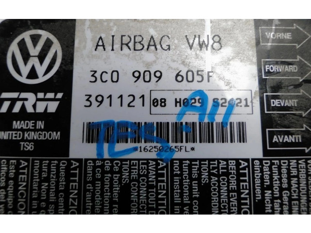 Блок подушек безопасности 3C0909605F, 3C0909605F   Volkswagen PASSAT B6
