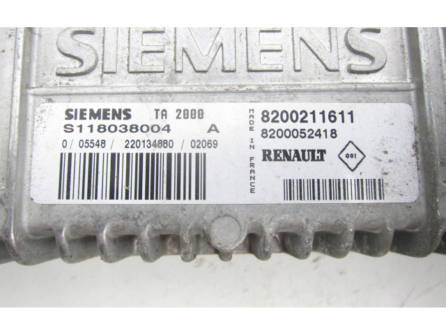 Блок управления коробкой передач 8200052418, S118038004A   Renault Clio II