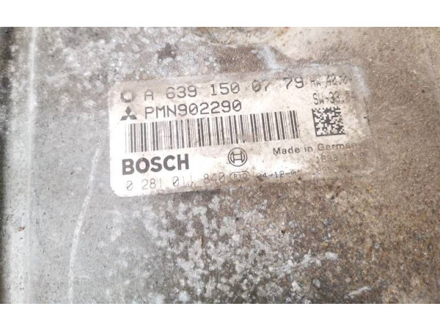 Блок управления двигателя a6391500779, 0281011840 Mitsubishi Colt