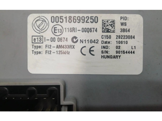   Pojistková skříňka 00518699250   Fiat Punto (199) 2011