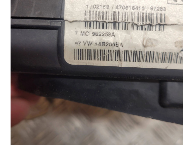 Pojistková skříňka 7M0962258A, 14B205EA Ford Galaxy 2002