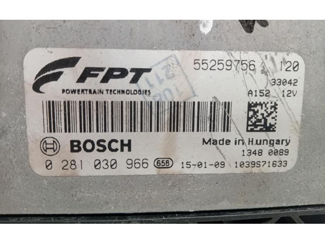 Блок управления впрыском 55259756, 199B4000   Fiat 500L