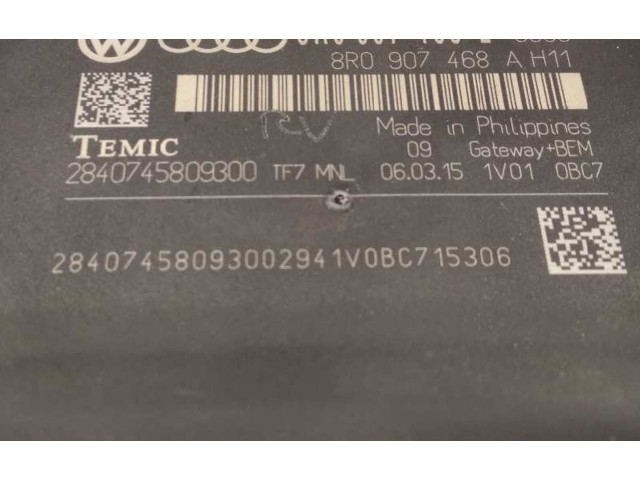 Блок управления 8R0907468L, 2840745809300 Audi A4 Allroad
