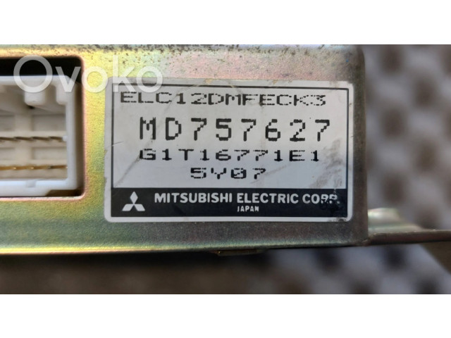 Блок управления двигателя MD757627, G1T16771E1 Mitsubishi Galant