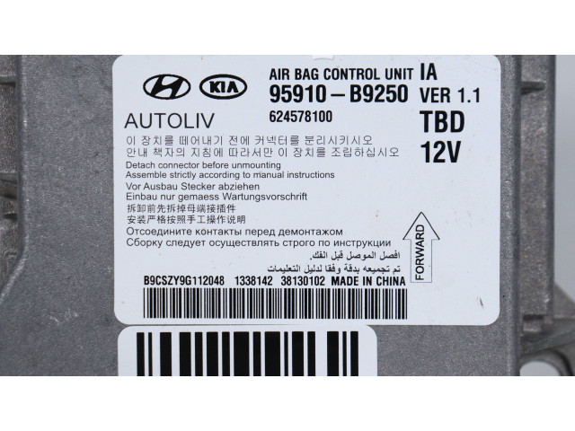 Блок подушек безопасности 95910B9250, 624578100 Hyundai i10