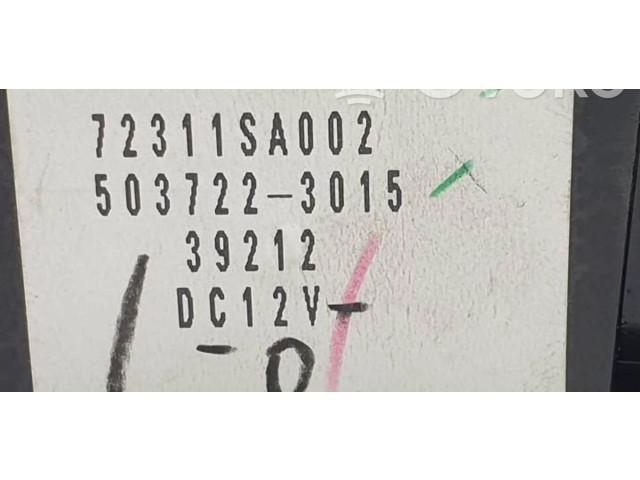 Блок управления климат-контролем 5037223015, 72311SA002   Subaru Forester SG