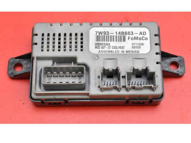 Блок комфорта 7W93-14B663-AD, 7W93-14B663-AD Jaguar XJ X350