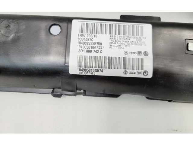 Боковая подушка безопасности 3D1880742C Volkswagen Phaeton