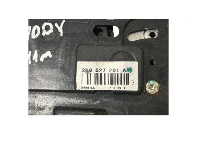 Zámek zadních dveří 2K0827201AB, H000156 Volkswagen Caddy 2011