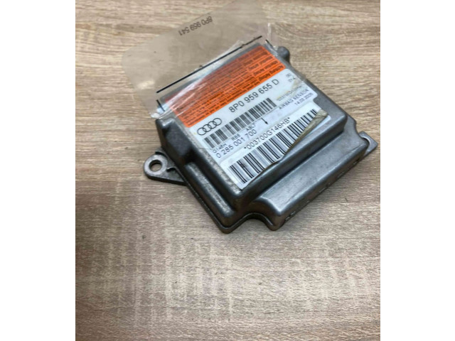 Блок подушек безопасности 8P0959655D, 0285001700 Audi A3 S3 8P