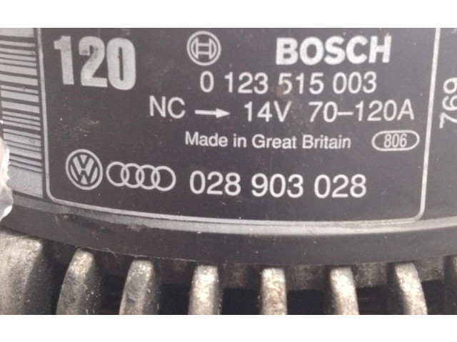 Генератор 0123515003   Volkswagen PASSAT      
