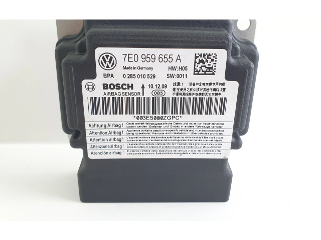 Блок подушек безопасности 7E0959655A, 0285010529 Volkswagen Transporter - Caravelle T5