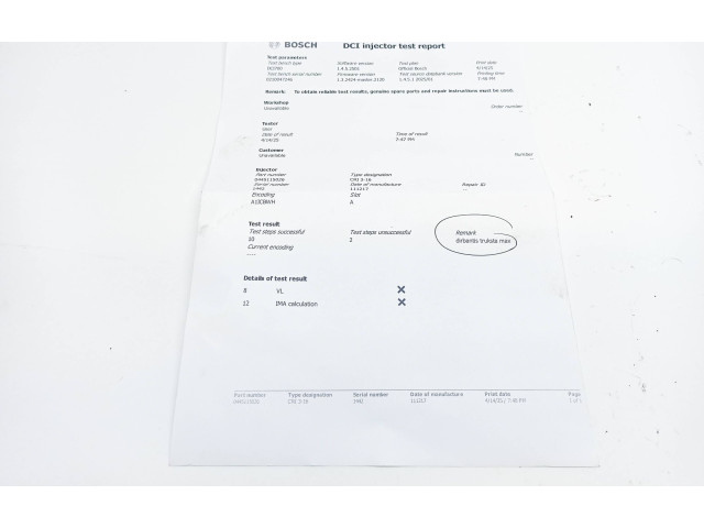 Форсунка A6420701187, 26MWF5S    Mercedes-Benz R W251  642872 