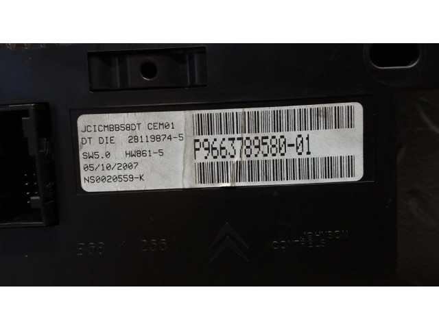 Панель приборов 9663789580   Citroen Xsara Picasso       