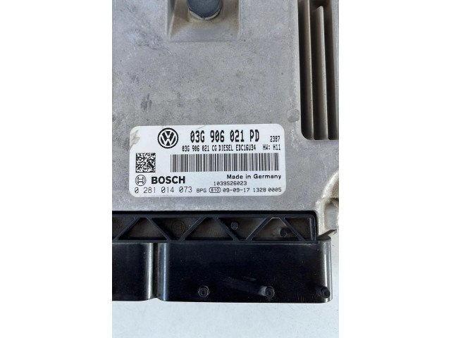 Řídící jednotka 03G906021PD, 03G906021PD Volkswagen Caddy 2009