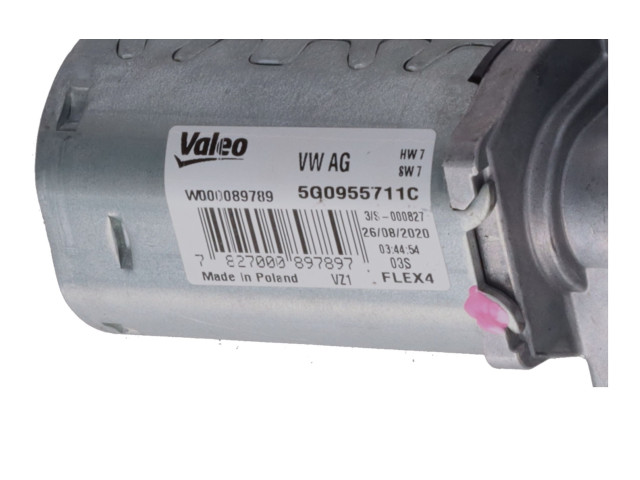 Моторчик заднего дворника 5G0955711C Skoda Octavia Mk4