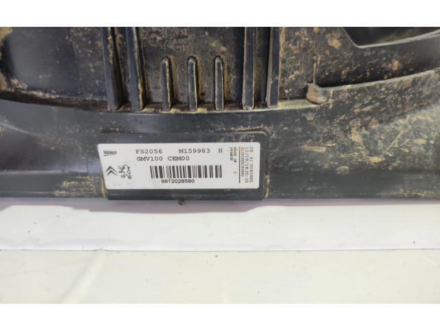 Вентилятор радиатора     9812028580    Peugeot 2008 I 