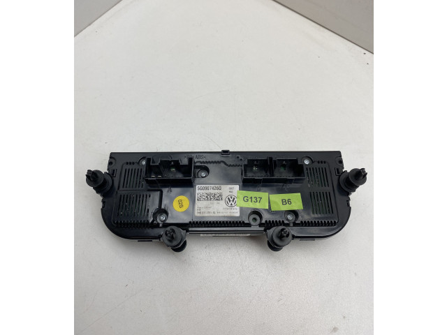 Блок управления климат-контролем 5G0907426Q Volkswagen PASSAT B8