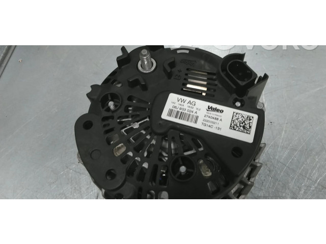 Генератор 06J903024A, 06J903023D Audi Q3 F3