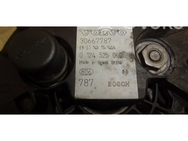 Генератор 0124525060, 30667787   Volvo XC90      