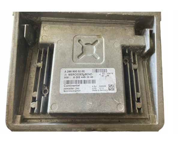 Блок управления A2669000200   Mercedes-Benz A W169