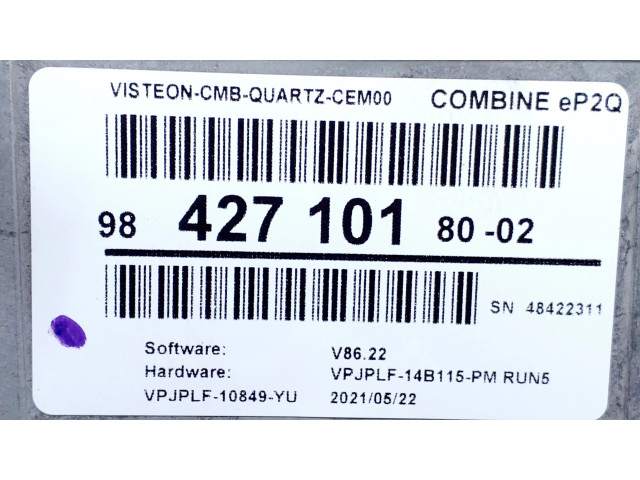 Přístrojová deska Peugeot 2008 II 2021 9842710180