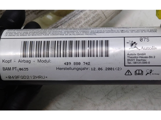 Надувная подушка для крыши Audi A6 S6 C5 4B 1997 - 2005 года