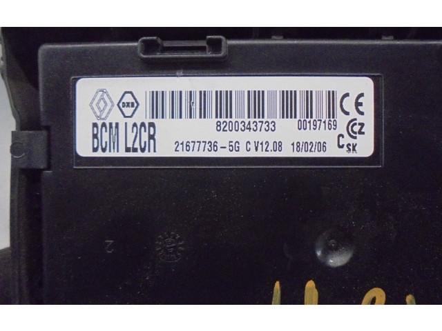 Модуль управления BSM 8200343733, 21677736 Renault Clio III
