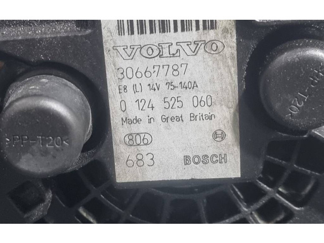 Генератор 30667787, 0124525060   Volvo XC90      