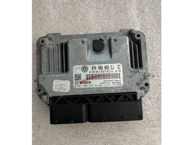 Блок управления двигателя 07K906055CJ, 07K907309B   Volkswagen Jetta VI